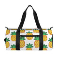 Pixel Pineapple Pattern Print Gym Bag