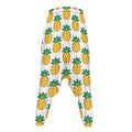 Pixel Pineapple Pattern Print Hammer Pants