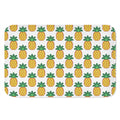 Pixel Pineapple Pattern Print Indoor Door Mat