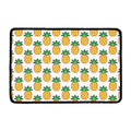 Pixel Pineapple Pattern Print Kitchen Mat