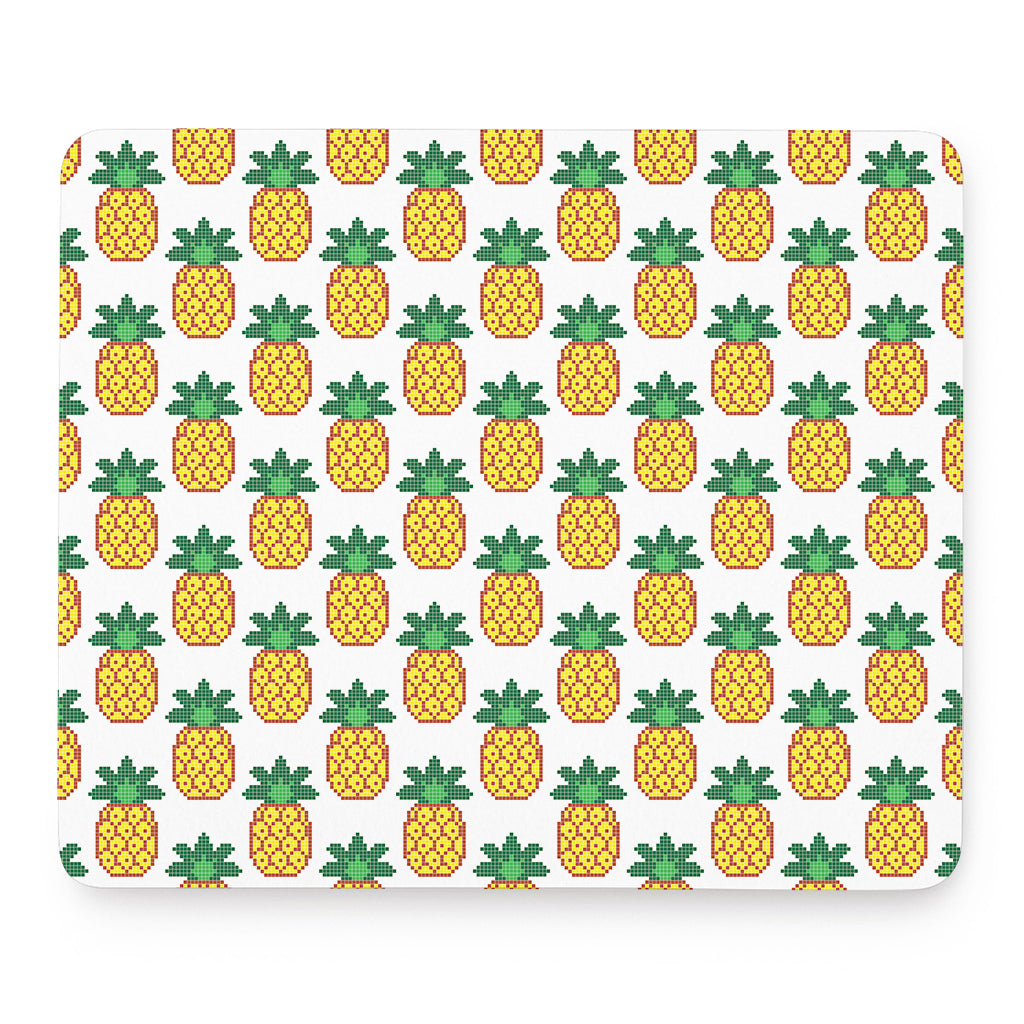 Pixel Pineapple Pattern Print Mouse Pad