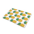 Pixel Pineapple Pattern Print Pet Cooling Mat Cover