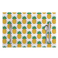 Pixel Pineapple Pattern Print Placemat