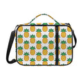 Pixel Pineapple Pattern Print Shoulder Strap Bible Bag