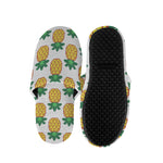 Pixel Pineapple Pattern Print Slippers
