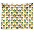 Pixel Pineapple Pattern Print Tapestry