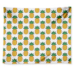 Pixel Pineapple Pattern Print Tapestry
