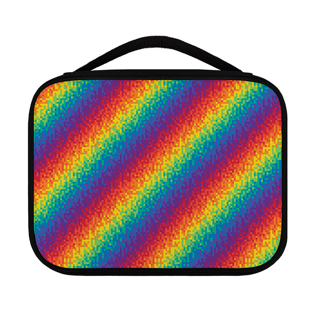 Pixel Rainbow Pattern Print Classic Bible Case
