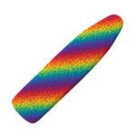 Pixel Rainbow Pattern Print Ironing Board Cover