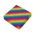 Pixel Rainbow Pattern Print Outdoor Seat Cushion Cover