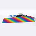 Pixel Rainbow Pattern Print Sports Towel