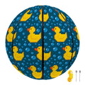 Pixel Rubber Duck Pattern Print Basketball