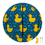 Pixel Rubber Duck Pattern Print Basketball