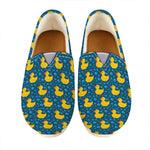Pixel Rubber Duck Pattern Print Casual Shoes