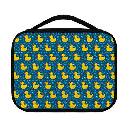 Pixel Rubber Duck Pattern Print Classic Bible Case