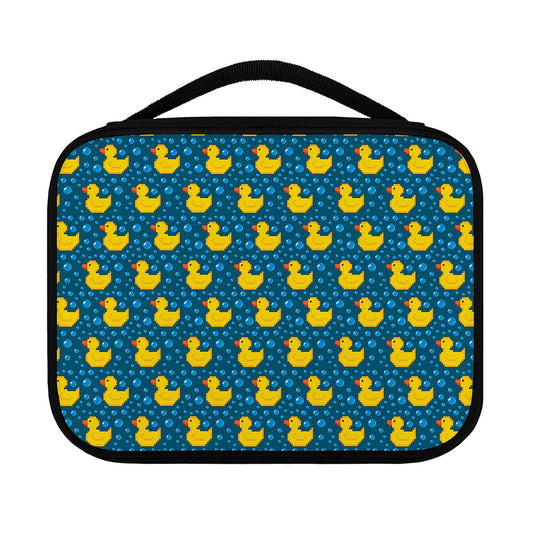 Pixel Rubber Duck Pattern Print Classic Bible Case