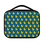 Pixel Rubber Duck Pattern Print Classic Bible Case