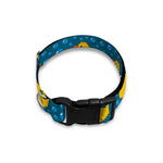 Pixel Rubber Duck Pattern Print Dog Collar