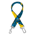 Pixel Rubber Duck Pattern Print Dog Seat Belt