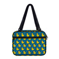 Pixel Rubber Duck Pattern Print Double Strap Bible Bag