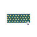 Pixel Rubber Duck Pattern Print Extended Mouse Pad