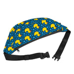 Pixel Rubber Duck Pattern Print Fanny Pack