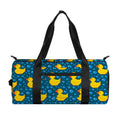 Pixel Rubber Duck Pattern Print Gym Bag