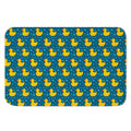 Pixel Rubber Duck Pattern Print Indoor Door Mat