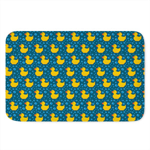 Pixel Rubber Duck Pattern Print Indoor Door Mat