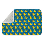 Pixel Rubber Duck Pattern Print Indoor Door Mat