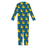 Pixel Rubber Duck Pattern Print Jumpsuit