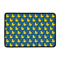 Pixel Rubber Duck Pattern Print Kitchen Mat