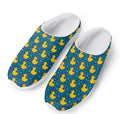 Pixel Rubber Duck Pattern Print Mesh Casual Shoes