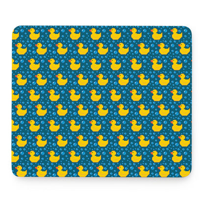 Pixel Rubber Duck Pattern Print Mouse Pad