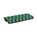 Pixel Rubber Duck Pattern Print Piano Keyboard Cover