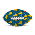 Pixel Rubber Duck Pattern Print Rugby Ball