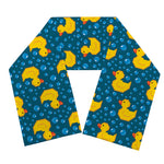 Pixel Rubber Duck Pattern Print Scarf