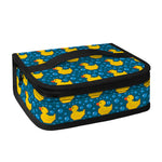 Pixel Rubber Duck Pattern Print Small Lunch Bag