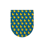 Pixel Rubber Duck Pattern Print Toilet Lid Cover