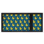 Pixel Rubber Duck Pattern Print Trifold Wallet