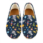 Pixel Space Pattern Print Casual Shoes