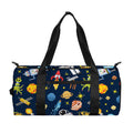 Pixel Space Pattern Print Gym Bag