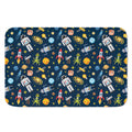 Pixel Space Pattern Print Indoor Door Mat
