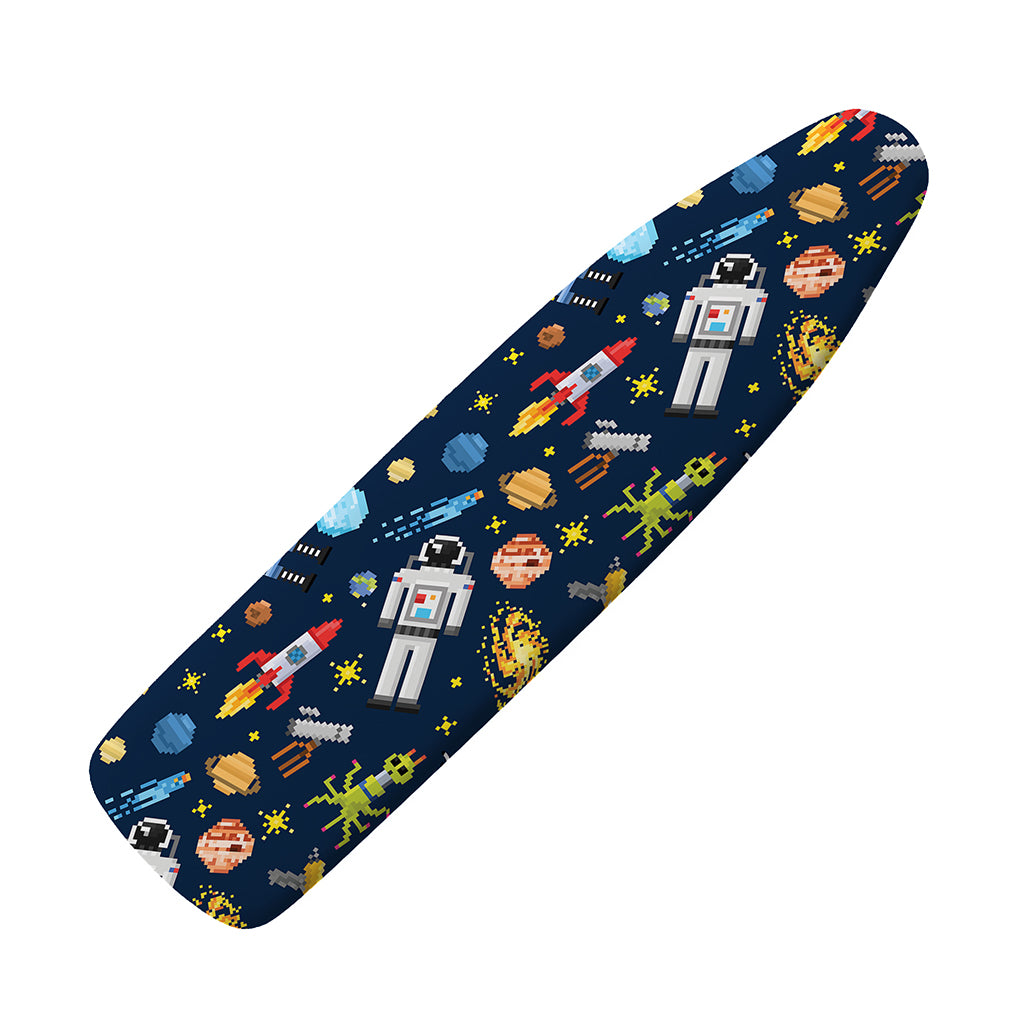 Pixel Space Pattern Print Ironing Board Cover