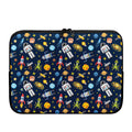 Pixel Space Pattern Print Laptop Sleeve