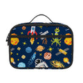 Pixel Space Pattern Print Portable Lunch Bag