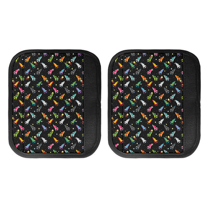 Pixel Spaceships Pattern Print Handle Covers