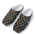 Pixel Spaceships Pattern Print Mesh Casual Shoes