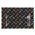 Pixel Spaceships Pattern Print Placemat