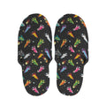 Pixel Spaceships Pattern Print Slippers